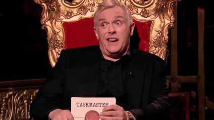 Sarah, Sam and Toni get challenged by the Taskmaster