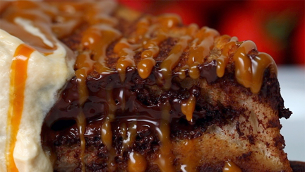 Baileys chocolate stuffed French toast recipe