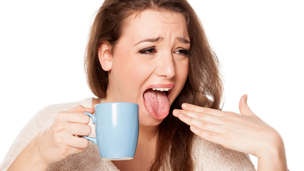 Five things that can help cure a burned mouth