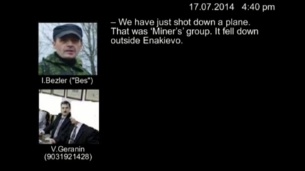Audio of russian separatist commander
