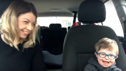 Mums' heartwarming Carpool Karaoke video with their Down syndrome children goes viral
