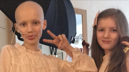 Twin shows symptoms but her sister has cancer