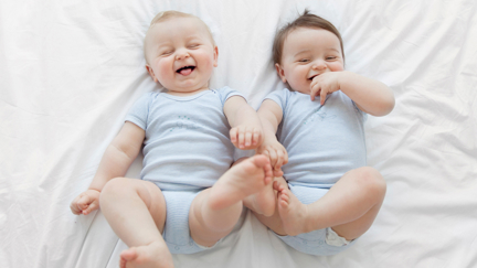 Apparently babies prefer the babble of other infants over the voices of their parents