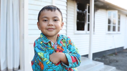 How this brave 4-year-old Kiwi saved his Mum from a house fire