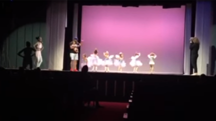 This video of a dad doing ballet with his nervous toddler will melt your heart!