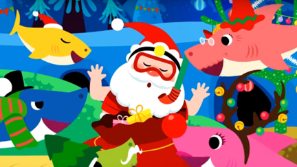 There's now a CHRISTMAS version of Baby Shark!