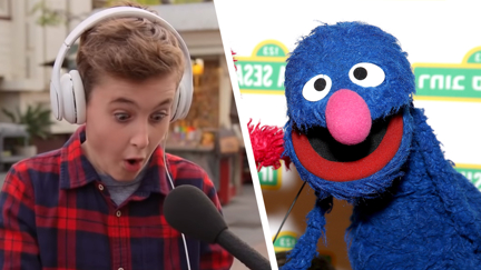 Kids determine if Grover drops F-BOMB in viral Sesame Street video - their adorable reactions will make you giggle