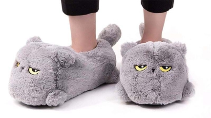 Do you always get cold feet? Well now heated cat slippers exist!