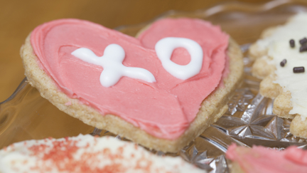 It turns out this is how 'X' became the universal symbol for a kiss