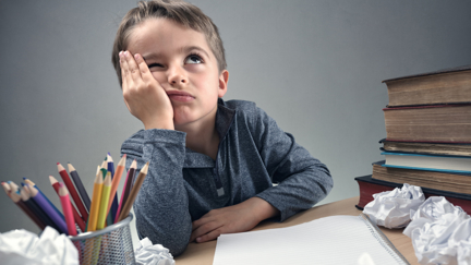 Cheeky kid's hilarious excuse for why he didn't do his homework goes viral
