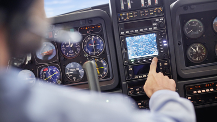 Pilot on test flight draws cheeky picture across Australia