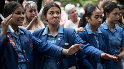 Christchurch Terror Attack: Thousands of students pay tribute to victims with emotional haka at Hagley Park