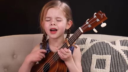 Six-year-old girl wows with breathtaking cover of Elvis’s hit 'Can’t Help Falling In Love'!