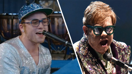 Video of Taron Egerton performing 'Rocket Man' has been unveiled and he sounds JUST like Elton John!