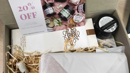 A treat box on the doorstep? Yes Please!