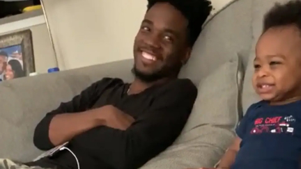 This ADORABLE video of a father having a conversation with his baby is going viral