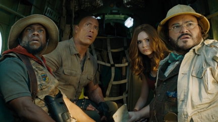 The Rock unveiled the very first trailer for new Jumanji sequel and it looks so fun