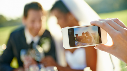 Wedding photographer hits out at guest for ruining 'perfect shot' with iPhone