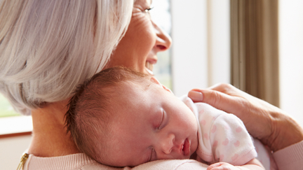 Grandmother opens up about giving birth to her own son's baby girl