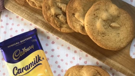 Kiwi mum shares her delicious Cadbury Caramilk chocolate chunk cookies recipe