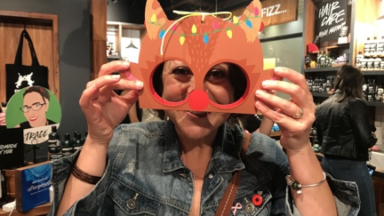 Estelle gets festive in October with the Lush Christmas Launch