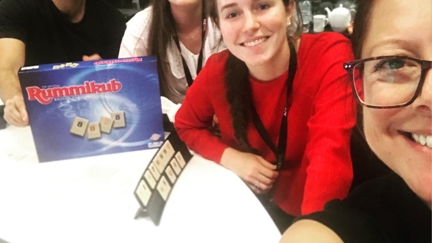 It's a Hits Whanau board game team build