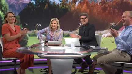 'Breakfast' host Hayley Holt announces that she is pregnant with her first baby