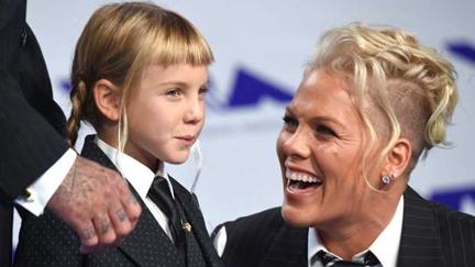 Pink's 'punk rock' daughter dresses up as Disney princess Cinderella and we love it