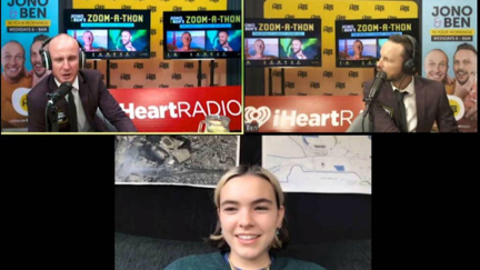 Benee joined the Zoom-A-Thon and told Jono and Ben about the weirdest song she's written