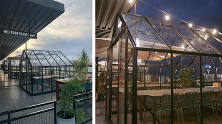 This New Zealand eatery has built glasshouses for adorable social-distant dining