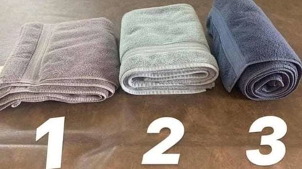 Woman sparks heated debate over the correct way to fold towels - which number are you?