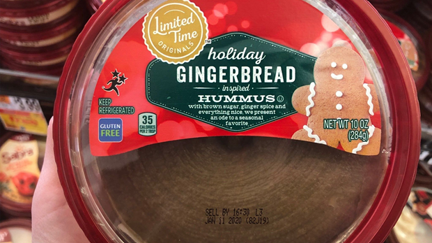 Gingerbread hummus is apparently the latest Christmas trend and we're not sure how to feel