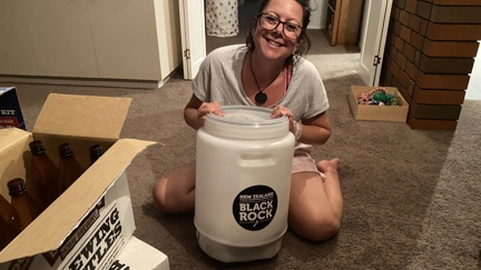 How will Estelle cope with the challenge to brew her own beer?