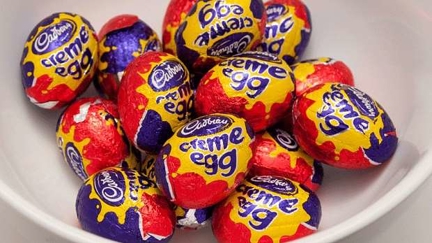This delicious gluten free Creme Egg baked donut recipe is the perfect Easter treat