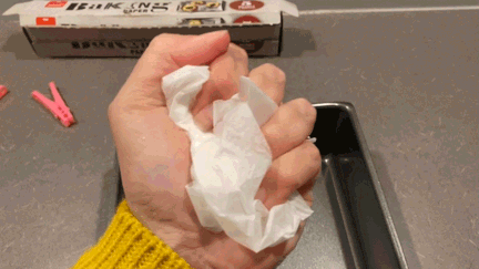 Estelle puts this simple baking paper life hack to the test