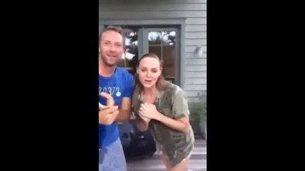 Chris Martin's Ice Bucket Challenge