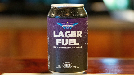 BurgerFuel launches a new craft beer made from rescued supermarket bread