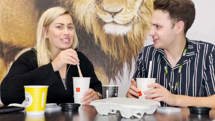Laura McGoldrick tries out the viral McDonald's coffee shake hack for herself