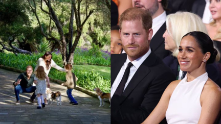 Harry and Meghan share rare photo of Archie and Lilibet in annual Christmas card