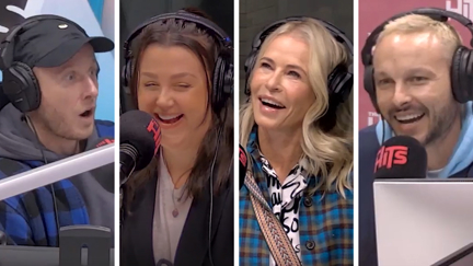 American comedy legend Chelsea Handler guesses Kiwi treats with Jono, Ben and Megan