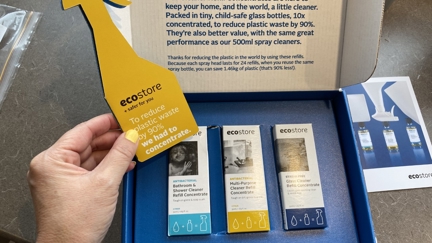 Estelle concentrates with these new products from ecostore