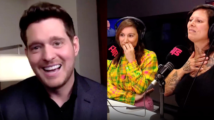 Michael Bublé moved to tears by Stace, Mike and Anika's Kiwi Christmas song