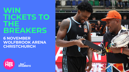 Win tickets for you and your team to The Breakers!