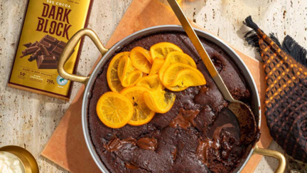 This Whittaker's chocolate and orange self-saucing pudding recipe will be your new favourite