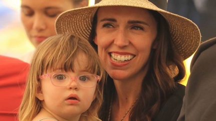 Clarke Gayford shows off hilariously 'creepy' homemade doll gifted to daughter Neve