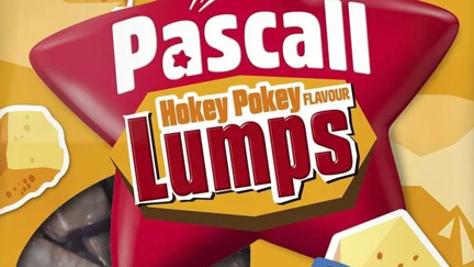 Limited edition Kiwi Hokey Pokey flavoured Pascall Lumps now exist