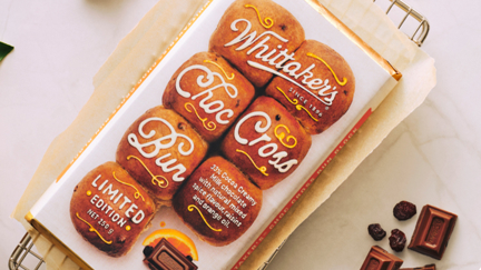 Whittaker's unveils new limited-edition Hot Cross Bun-inspired chocolate block