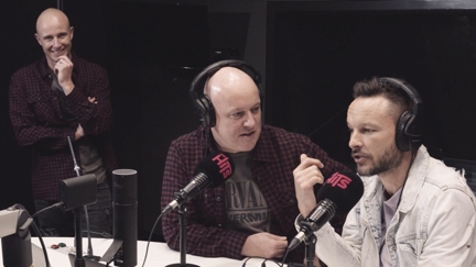Jono and Ben attempt to cha-cha change out with National Party Leader Christopher Luxon