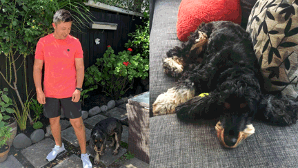 Mike Puru shares how his furry friend helps his mental wellbeing