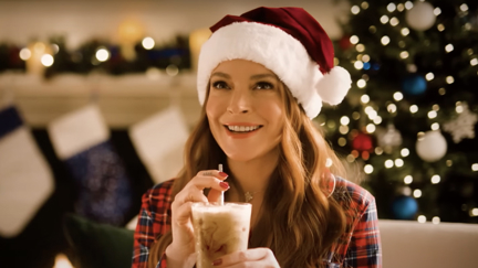 Jono and Ben give Lindsay Lohan's bizarre new Christmas beverage a try